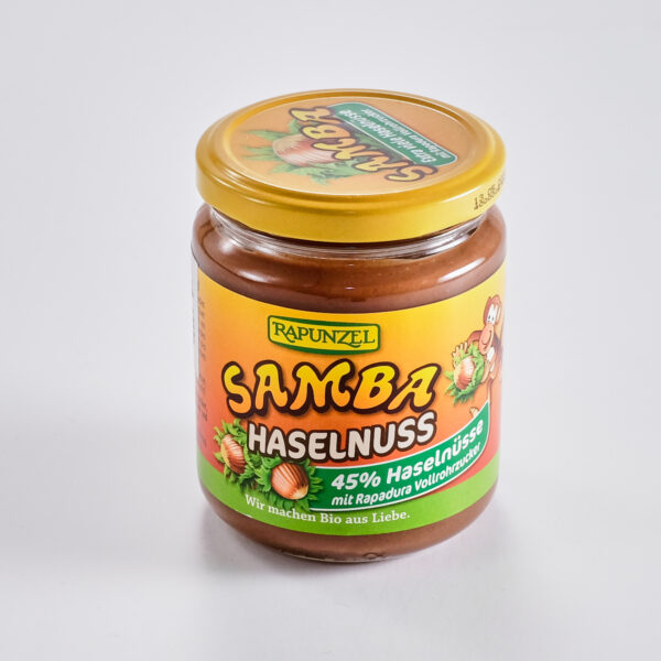 Šokolaadi-pähklikreem Samba 250g Rapunzel